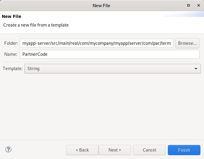myapp create partnercode1